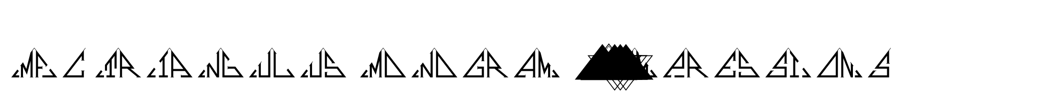 MFC Triangulus Monogram 25000 Impressions image